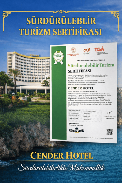 sürdürülebilir turizm sertifikası